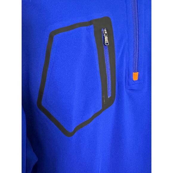 RLX Ralph Lauren Royal Blue 1/4 Zip Performance Pullover XL Golf Athleisure - Picture 6 of 16